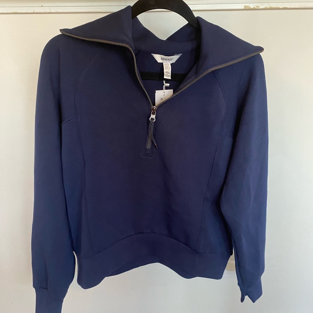Spanx AirEssentials Half Zip Pullover